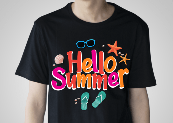 Hello Summer PNG Summer Vibes Graphics