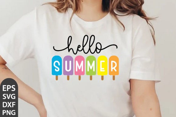 Hello Summer Svg Graphics