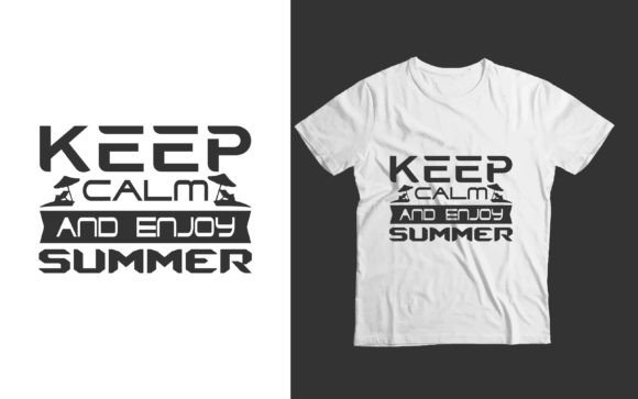 Keep Calm and Enjoy Summer Graphics