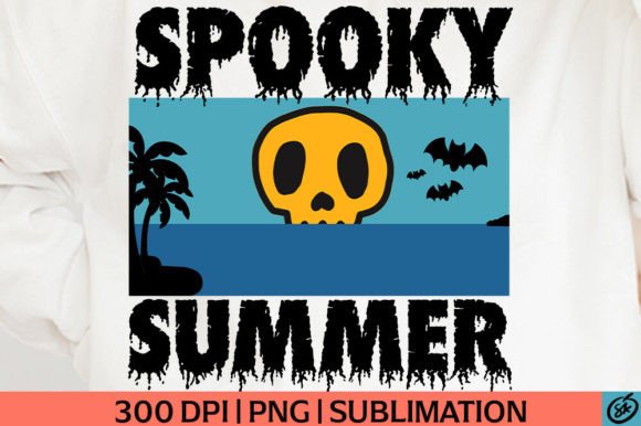 Spooky Summer Halloween PNG Sublimation Graphics