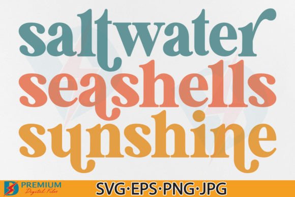 Summer Beach Vacation Sublimation SVG for T-Shirt Designs
