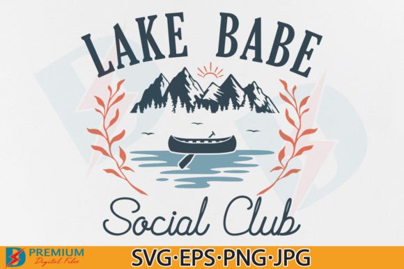 Summer Lake: Graphics for T-Shirt Designs