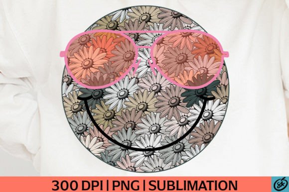 Summer Smiley Face PNG Graphics