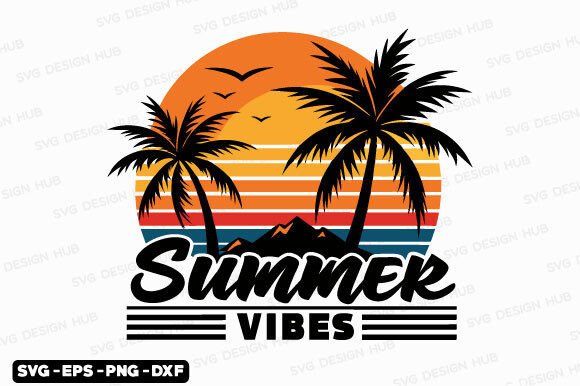 Summer Svg, Summer Vibes Quotes T Shirt