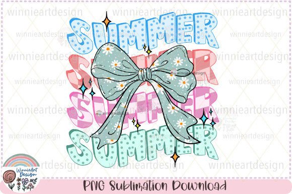 Summer Vibes Coquette Daisy Flower PNG